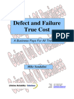 Content Defect and Failure True Cost