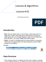 Data Structures & Algorithms 01