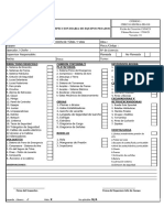 Fr-018 Check List para Equipos Pesado