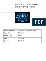 Ii Bca Java