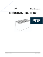 Industrial Battery: Maintenance