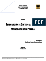 Elaboración de Sentencias Penales