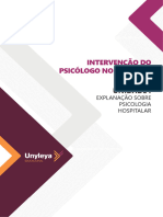 Intervencao Do Psicologo No Hospital Unidade I