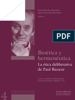 ARAUJO, Thalles A. De. Ética y Técnica en Heidegger. Bioética y Hermenéutica