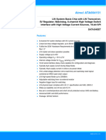 Atmel 9268 LIN Networking ATA664151 - Datasheet