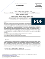 A Numerical Failure Analysis of Multi-Bolted Joints in FRP Laminates Based On Basalt Fibers