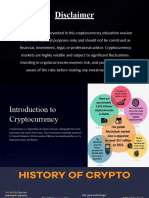 Introduction To Cryptocurrency Final