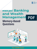 Retail Banking and Wealth Management Oct