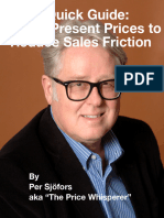 Guide On How To Present Prices To Lower Sales Friction