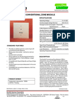 CZM - Conventional Zone Module: Specifications