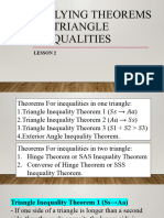 Applying Theorems On Triangle Inequalities - Module 2