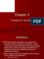 Chapter 4 C Programming