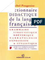 Dictionnaire Didactique de La Langue Française - Grammaire, Linguistique, Rhétorique, Narratologie, Expression Et Stylistique, Avec La Conjugaison De-Armand Colin (2016)