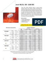 H V S MLCC 250 - 5,000 VDC: IGH Oltage Urface Mount S