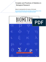 Biometry: The Principles and Practices of Statistics in Biological Research. ISBN 0716724111, 978-0716724117