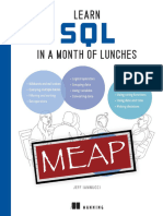 Learn SQL in A Month of Lunches Meap v8