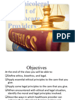 Legal Aspect Dan Ethics