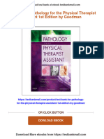 Instant Download Test Bank For Pathology For The Physical Therapist Assistant 1st Edition by Goodman PDF All Chapter