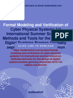 Formal Modeling and Verification of