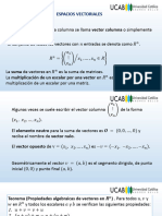 Espacios Vectoriales.