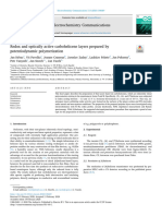 Redox and Optically Active Carbohelicene Layers Prepared by Potentiodynamic Polymerization