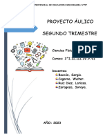 Proyecto Áulico-2°año-Cs - Fco-Qca