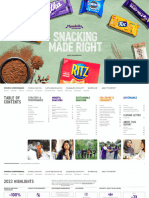 2023 MDLZ Snacking Made Right ESG Report