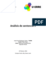 Analisis de Sentencia 3 - Fundamentales