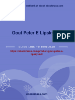 Full Download Gout Peter E Lipsky MD PDF