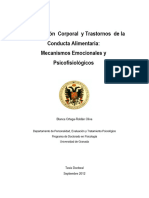 Insatisfacción Corporal y Trastornos de La Conducta Alimentaria: Mecanismos Emocionales y Psicofisiológicos