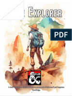 The Explorer - DND 5e Class