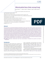 High Variability of Mitochondrial Gene Order Among Fungi