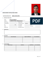 Inovasi Employee Application Form