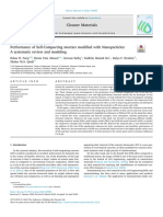 Performance of Self-Compacting Mortars Modified With Nanoparticles A Systematic Review and Modeling