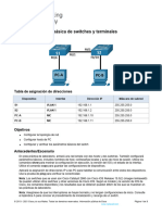 Laboratorio Configuracion Basica de Switches y Terminales