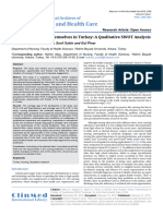 Editable Nursing SWOT Analysis Template