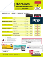 NOUVEAU SPECIAL Ete Fiche Horaire Cars Regionaux Saint Pierre Doleron Rochefort