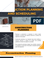 Planning and Scheduling