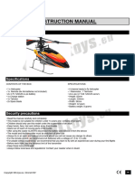 Инструкция к WL-V911 Вертолёт WL Toys V911 (англ.)