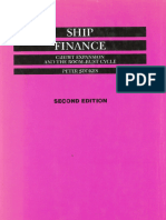 Ship Finance, 2e - Peter Stokes - 1997