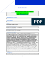 Projeto de Extensão II - Psicologia - Licenciatura - Programa de Sustentabilidade.