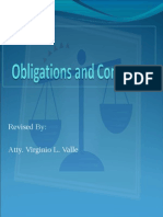 Law On Obligations and Contracts