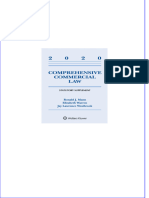 PDF Comprehensive Commercial Law 2020 Statutory Supplement (Supplements) Download