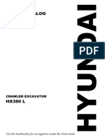 CONTENTS Hyundai Excavator - HX380 L - Parts Catalog 682pages