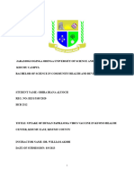 Uptake of Human Papiloma Virus