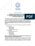 Convocatoria Residencias Medicas 2024 Junio Segunda Vuelta 2