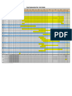 Sample Gantt Chart - Work Plan