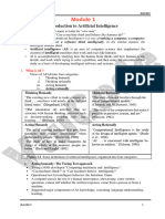 BAD402 Module 1 AI&ML 2022 Scheme