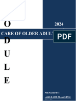 CARE OF THE OLDER ADULT Lec 1