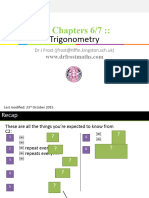 C3 Chp6&7 Trigonometry